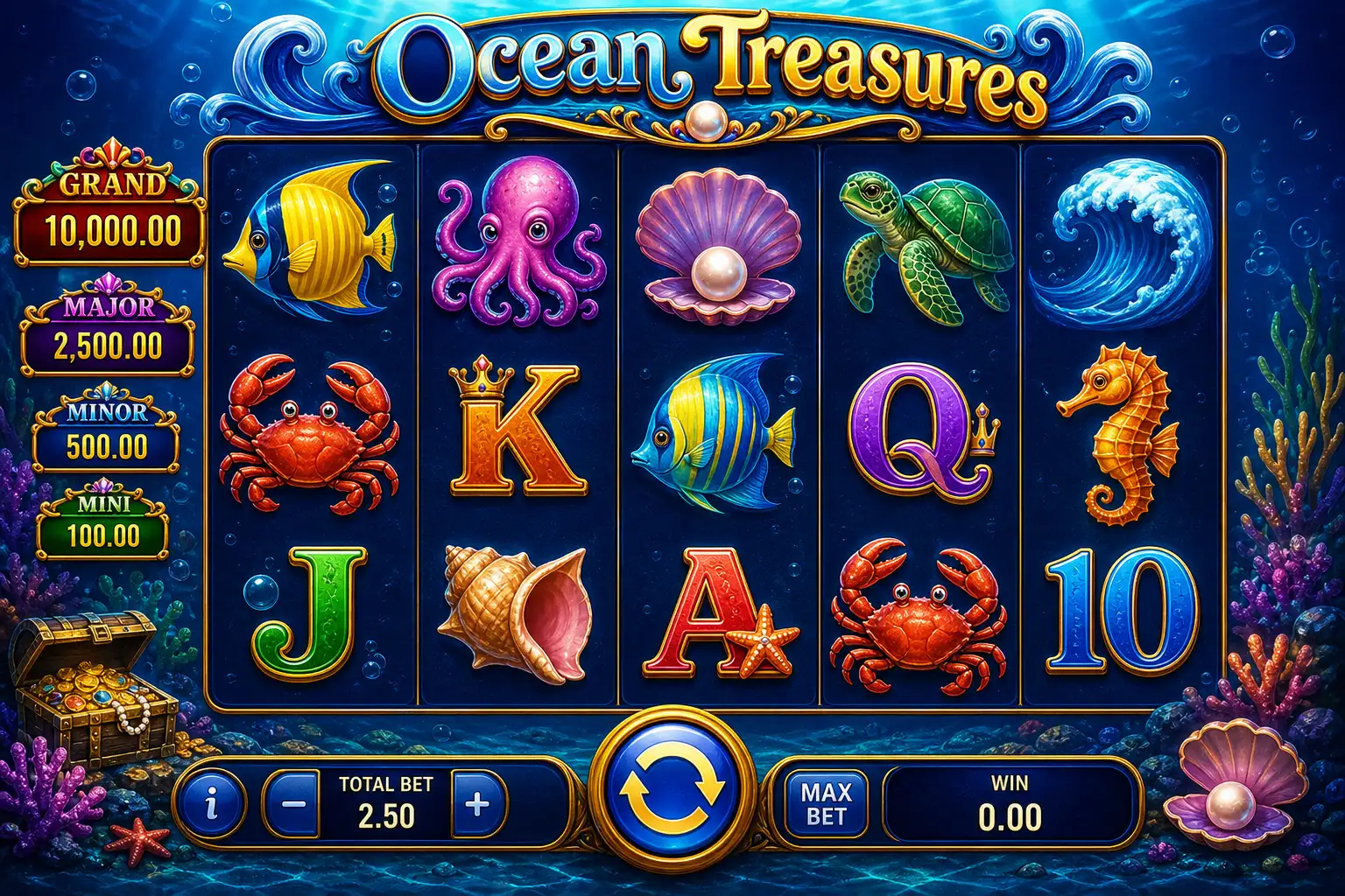 Ocean slot preview